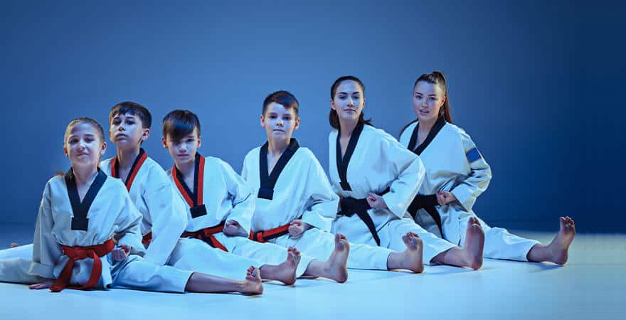 Martial Arts Lessons for Kids in North Plainfield NJ - Kids Group Splits